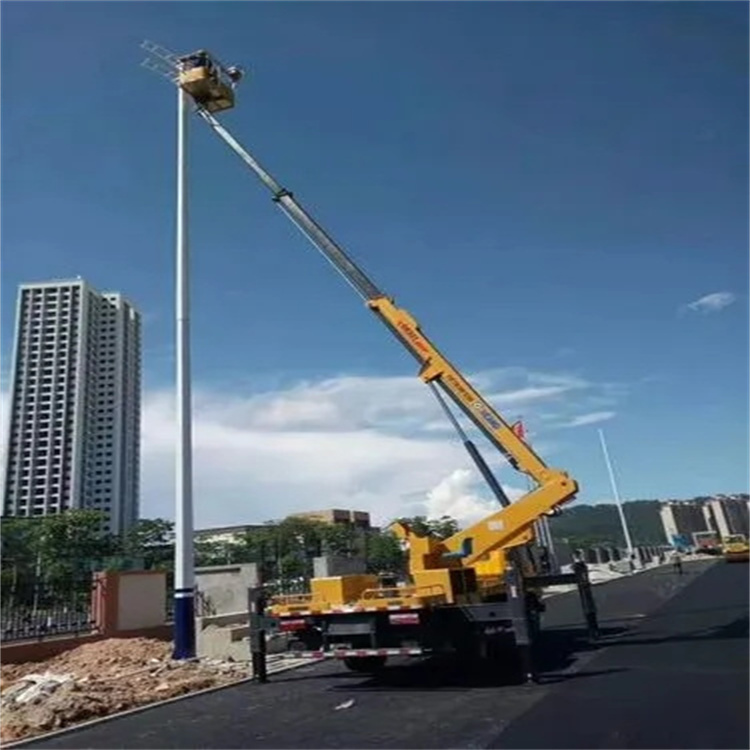 黄梅维修路灯的曲臂升降车出租