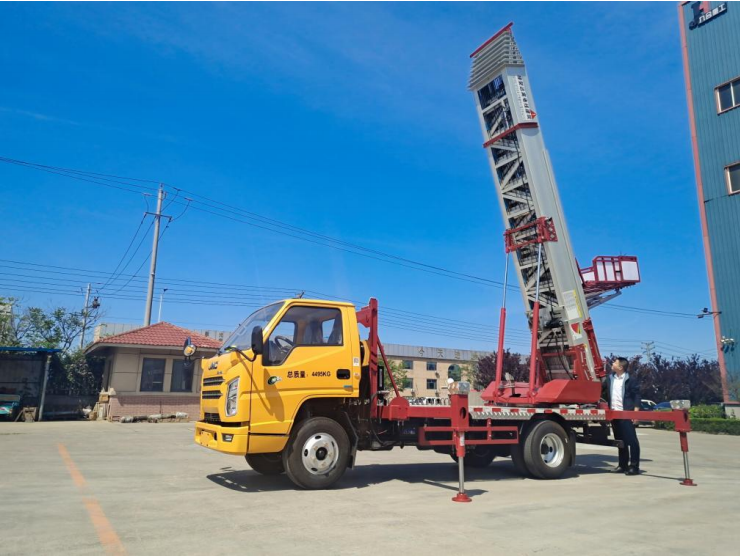 黄梅常年租赁32米云梯车