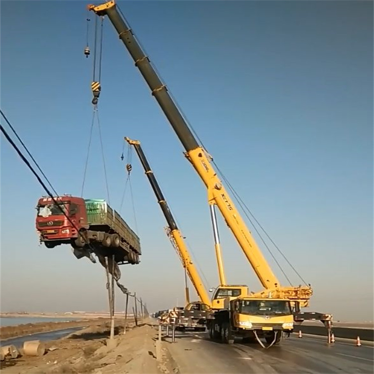 黄梅吊车怎么吊货车